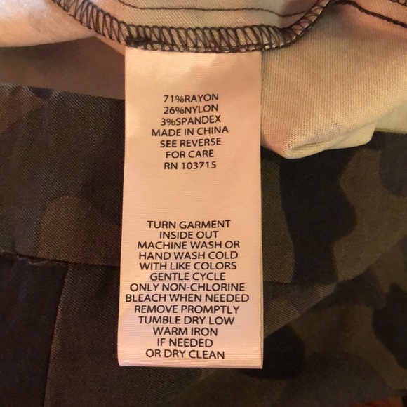 NWTO Nanette Lepore Army Exercise Pants -Size 6 - Picture 9 of 12